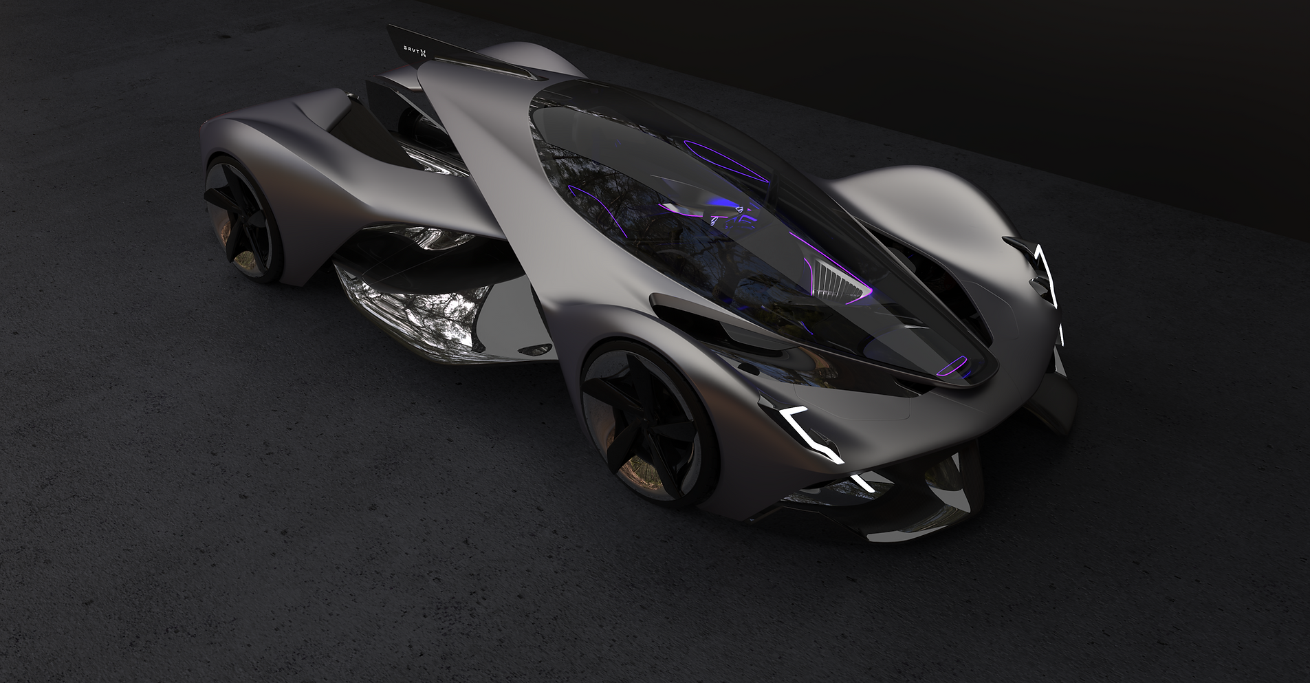 GRVTX Fusion hypercar | Tamir Mizrahi Design
