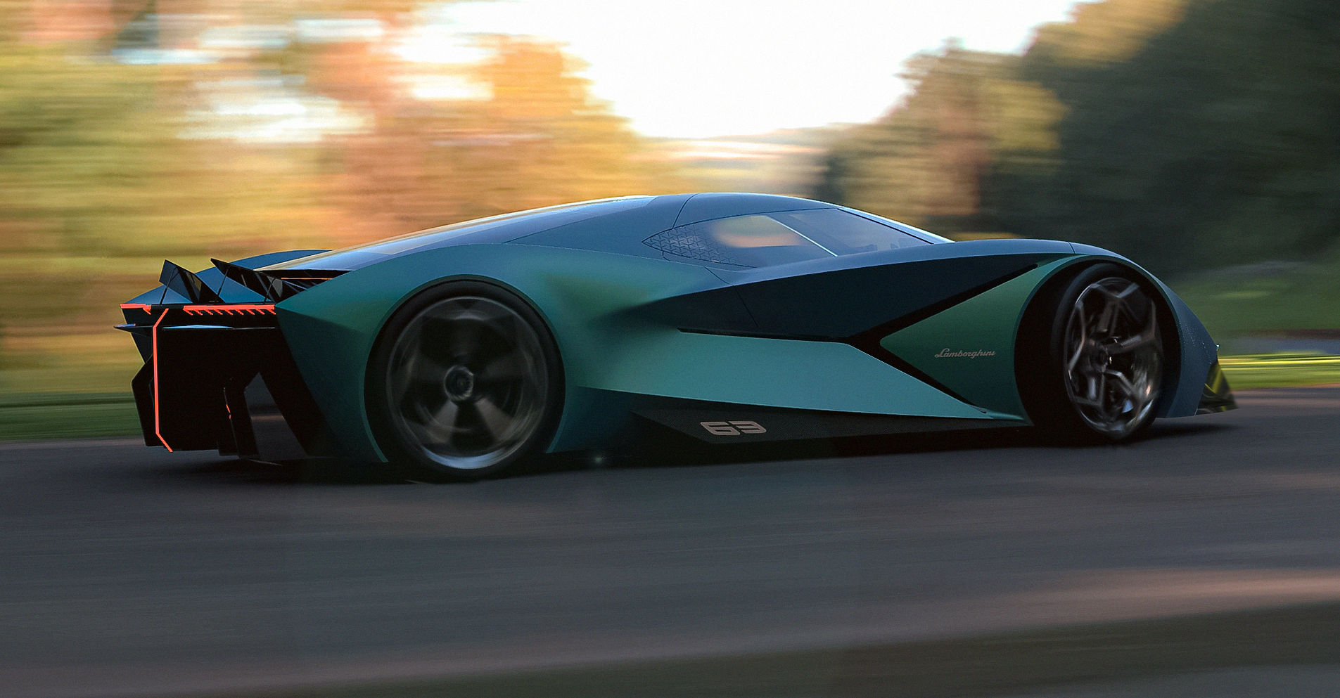 Lamborghini 350LV concept | Tamir Mizrahi Design