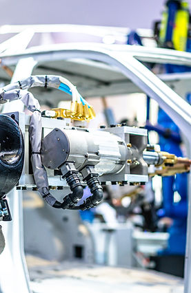 Machine arm assembling car