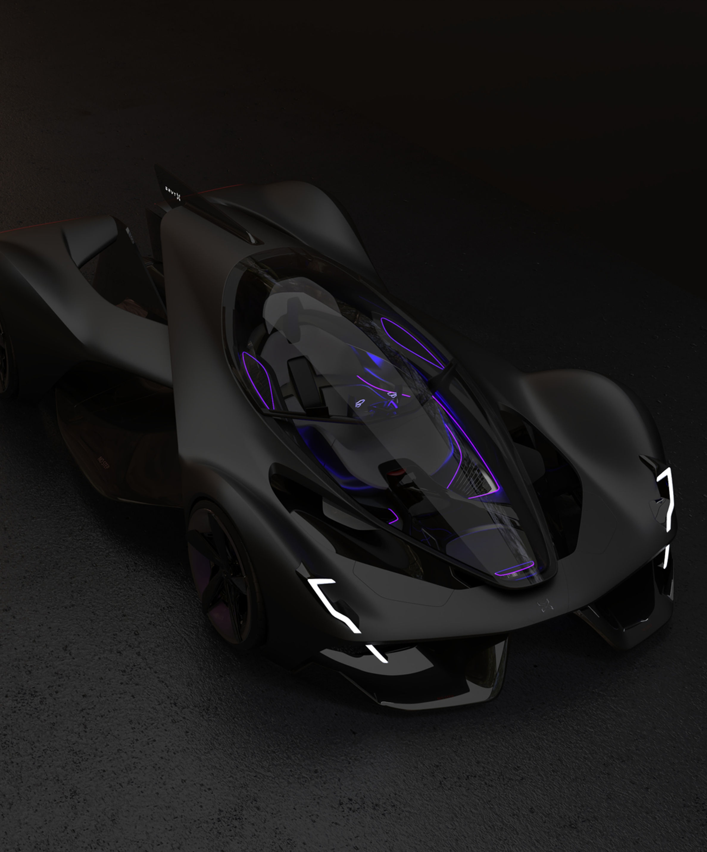 GRVTX Fusion vertical drone motorsport concept